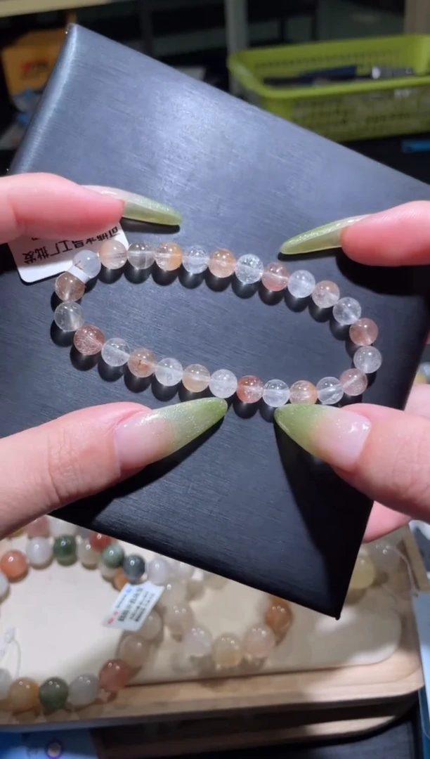 【闪购商品】水晶手链未镶嵌178号多样性发货一M 约7+