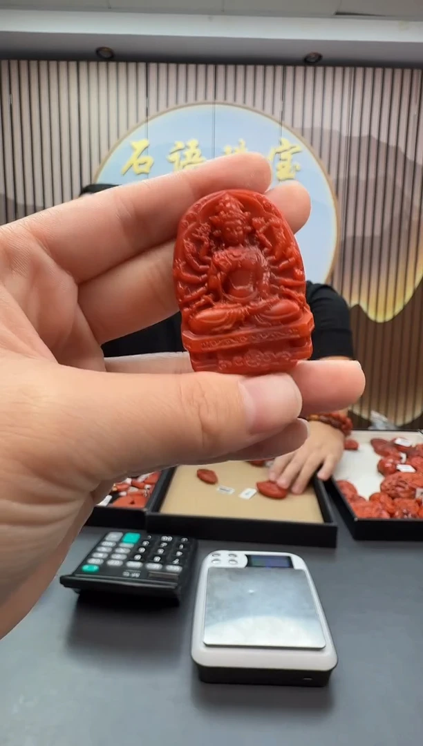 未镶嵌雕刻南红玛瑙136ZB0104产品一个