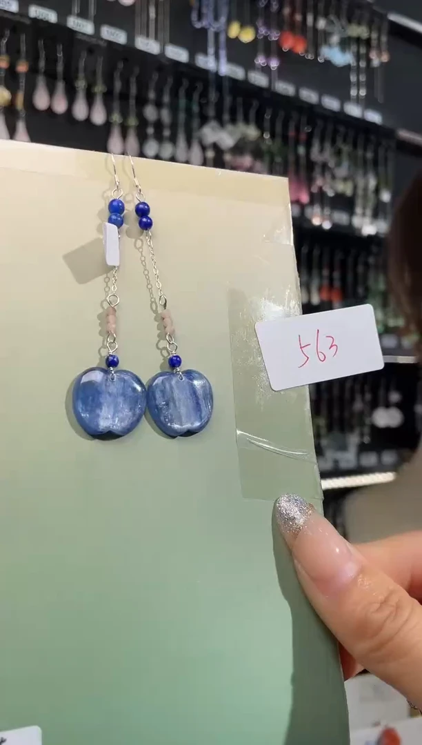 【闪购商品】紫晶耳饰银S925镶嵌喜欢拍