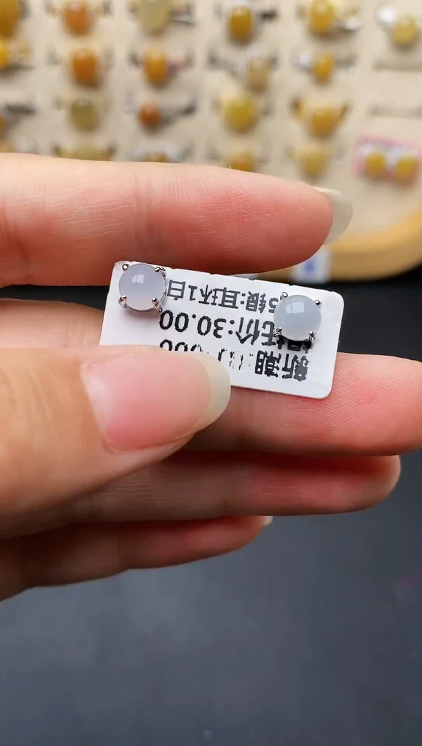 银S925镶嵌戒指翡翠0099