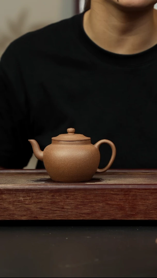 紫砂茶壶老段 宫灯 全手工