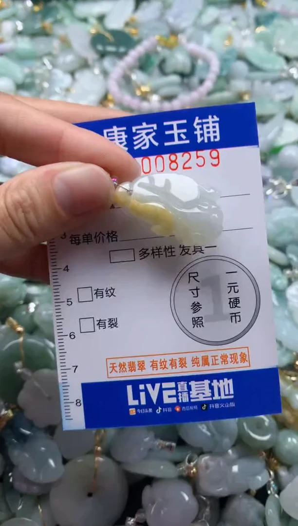 颈饰未镶嵌翡翠8259