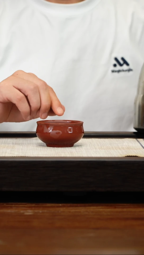 茶壶紫砂云根料小杯