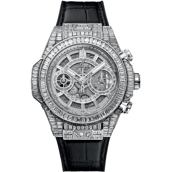 99新 Hublot/宇舶表 老佛爷/宇舶441后盘后钻/自动机械/21年全套