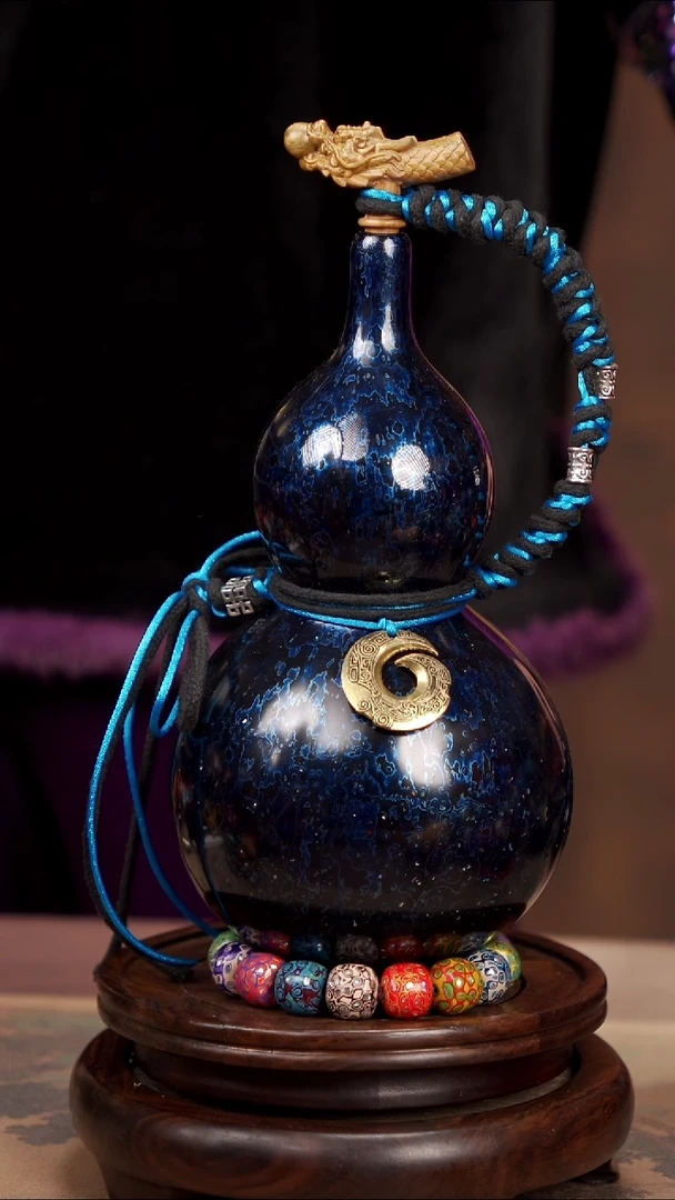 【闪购商品】91易林高端工艺大漆酒葫芦--538