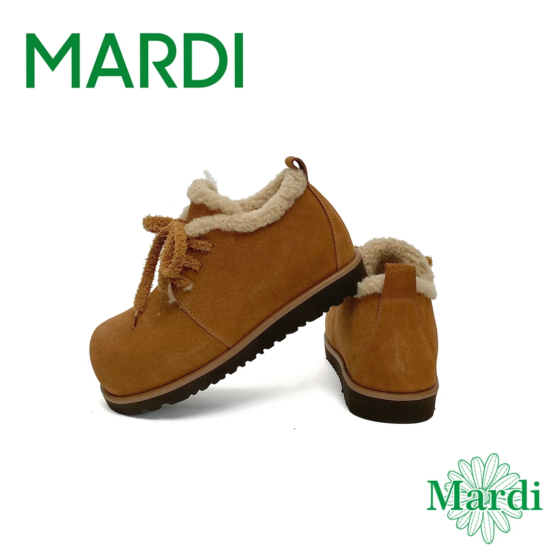 MARDI/玛尔帝小土豆保暖加厚内增高棉鞋休闲风秋冬雪地靴单鞋潮流
