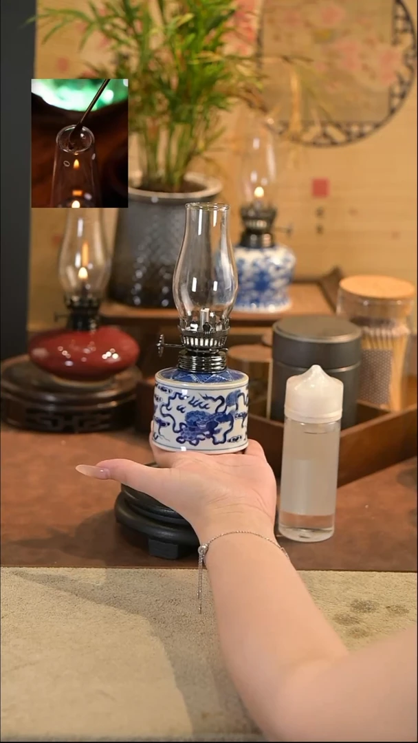 景德镇陶瓷香薰灯摆件