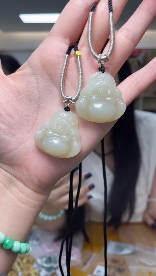 和田玉未镶嵌颈饰（多样性单个发货）