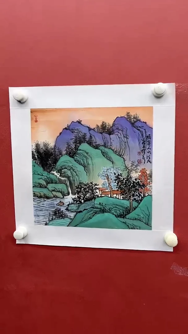 国画李耀春-1平尺-山水