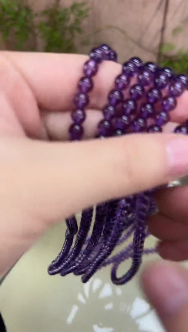 主播推荐乌拉圭紫水6mm三圈