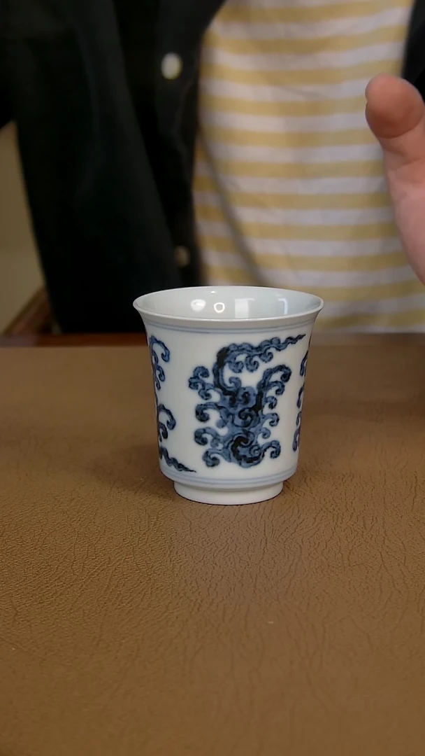 徐立擎制仿明海水主人杯