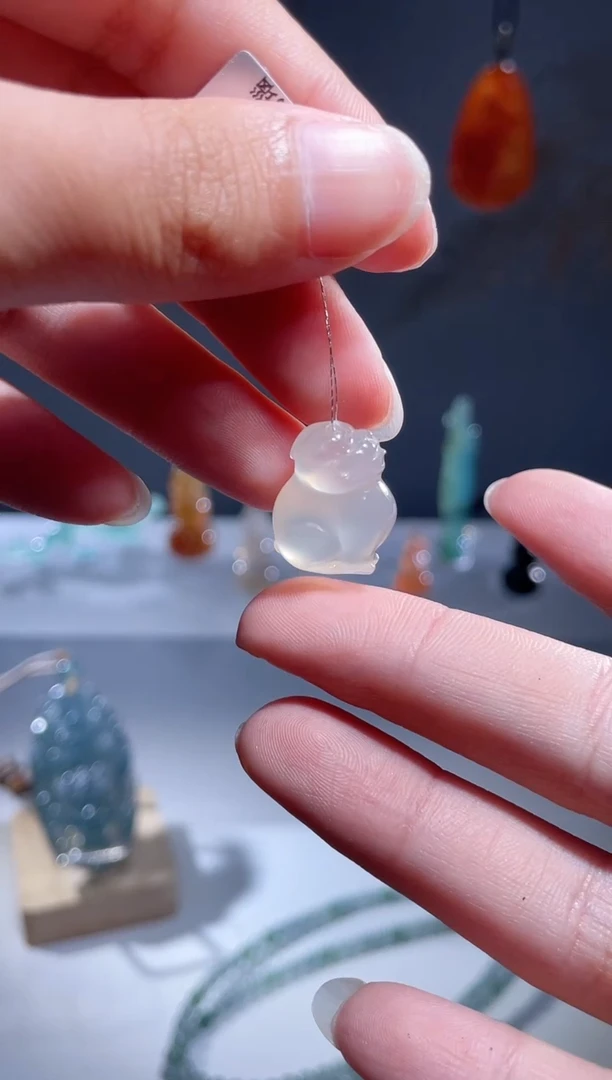 玛瑙/玉髓颈饰未镶嵌挂件多样性发1