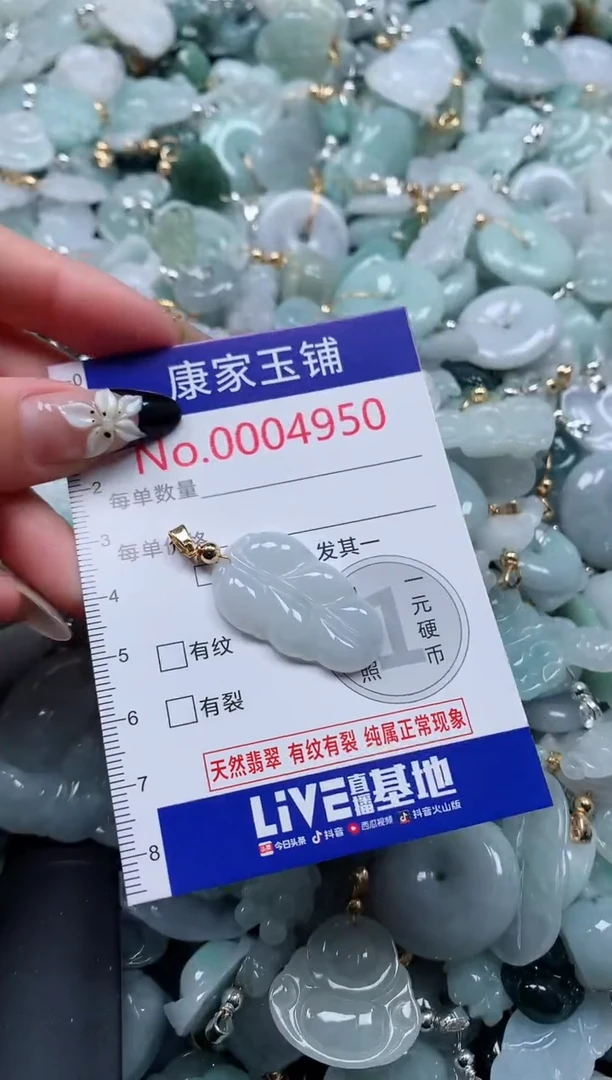 颈饰未镶嵌翡翠4950