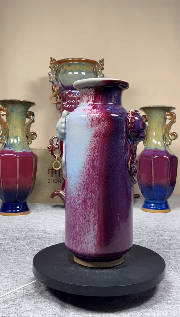 摆件神垕钧瓷收藏工艺品