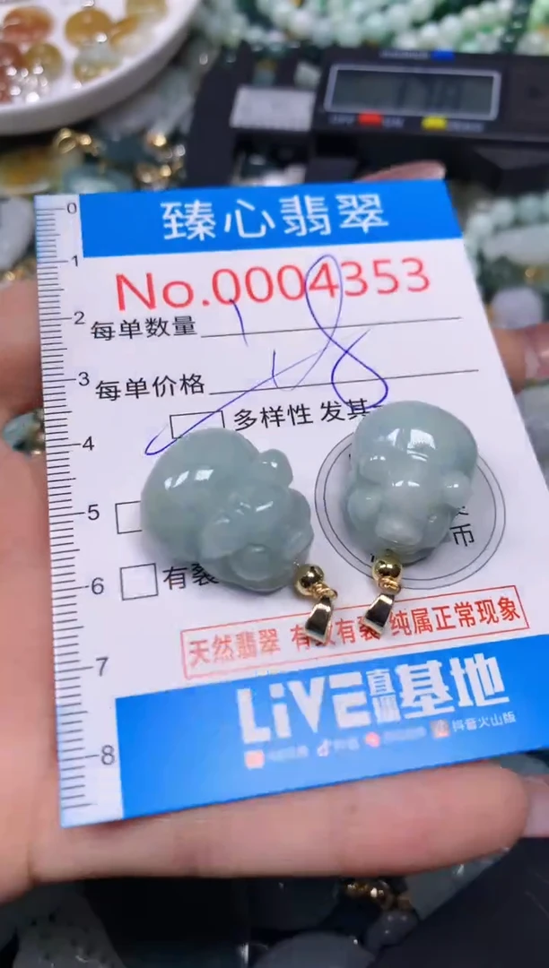 【闪购商品】翡翠颈饰未镶嵌含绳0004353