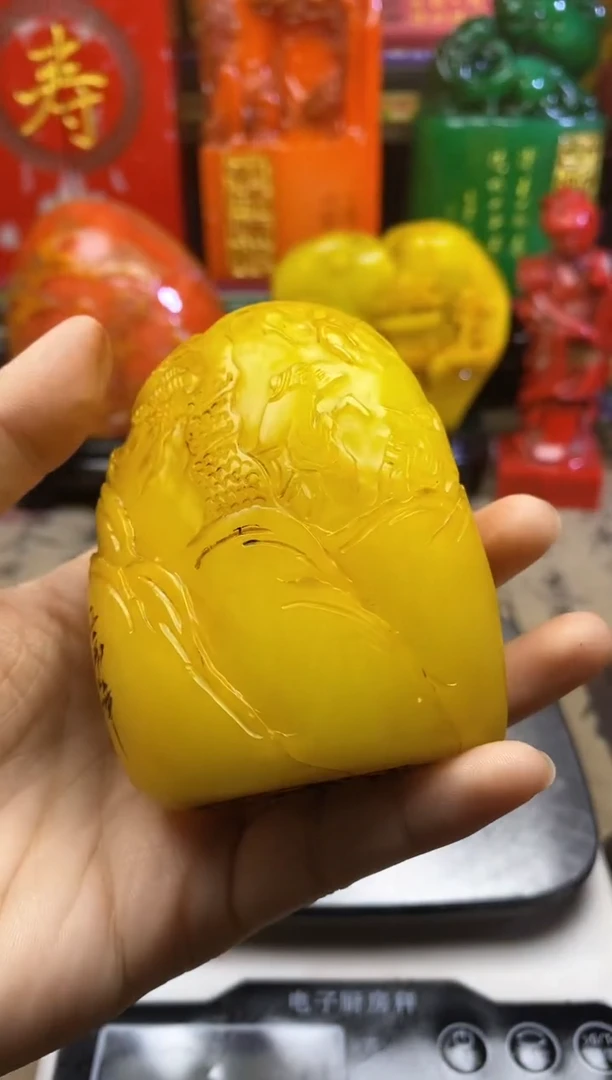 寿山石印石纯天然篆刻石料