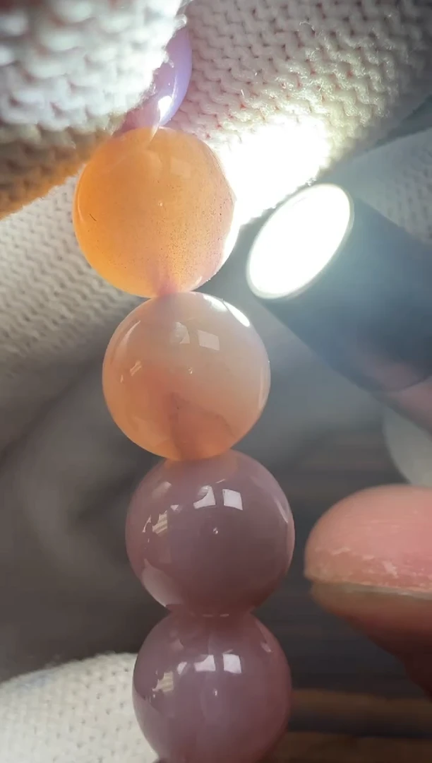 【闪购商品】玛瑙/玉髓12未镶嵌粉糯玛瑙