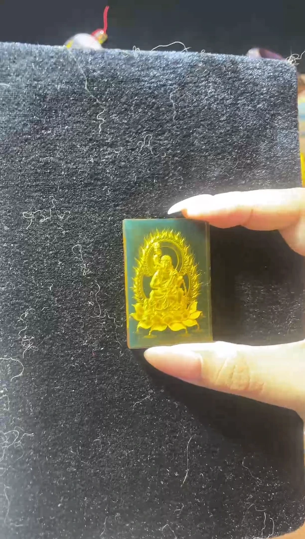 【闪购商品】蓝珀珠宝奇石未镶嵌不动明王