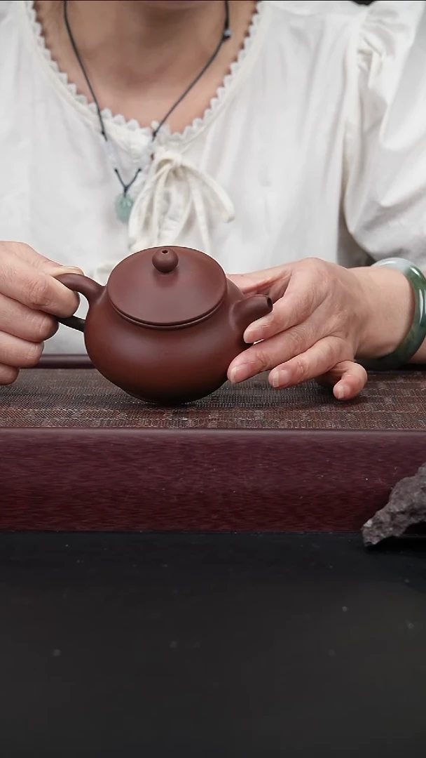 茶壶紫砂zxm底槽青潘壶200CC