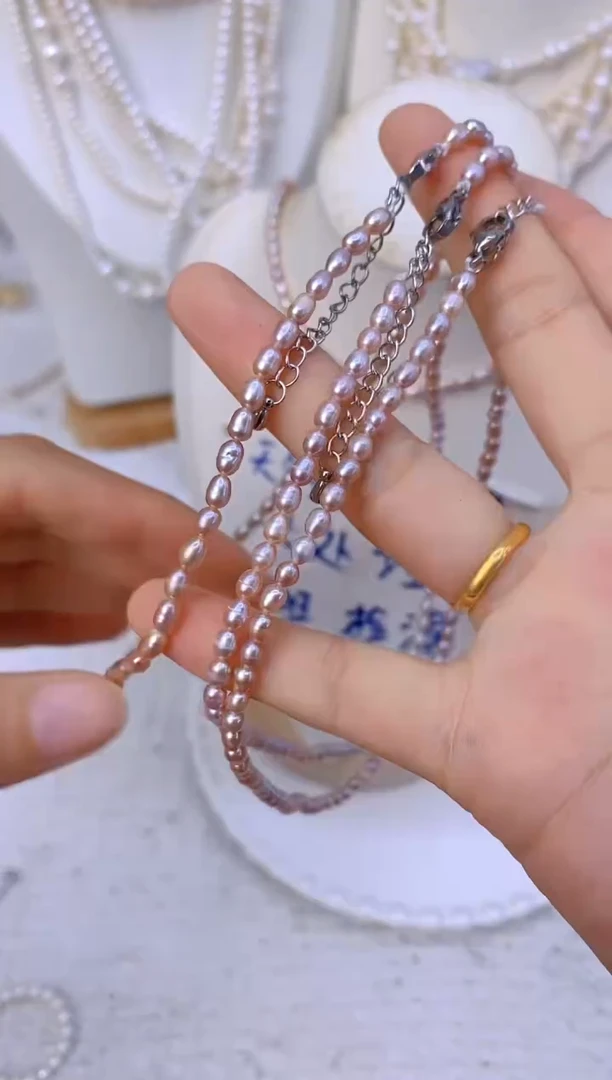颈饰未镶嵌淡水珍珠07A