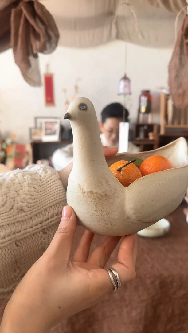 【闪购商品】紫砂茶杯@小欢喜钵钵(熊猫眼）ZZS00221