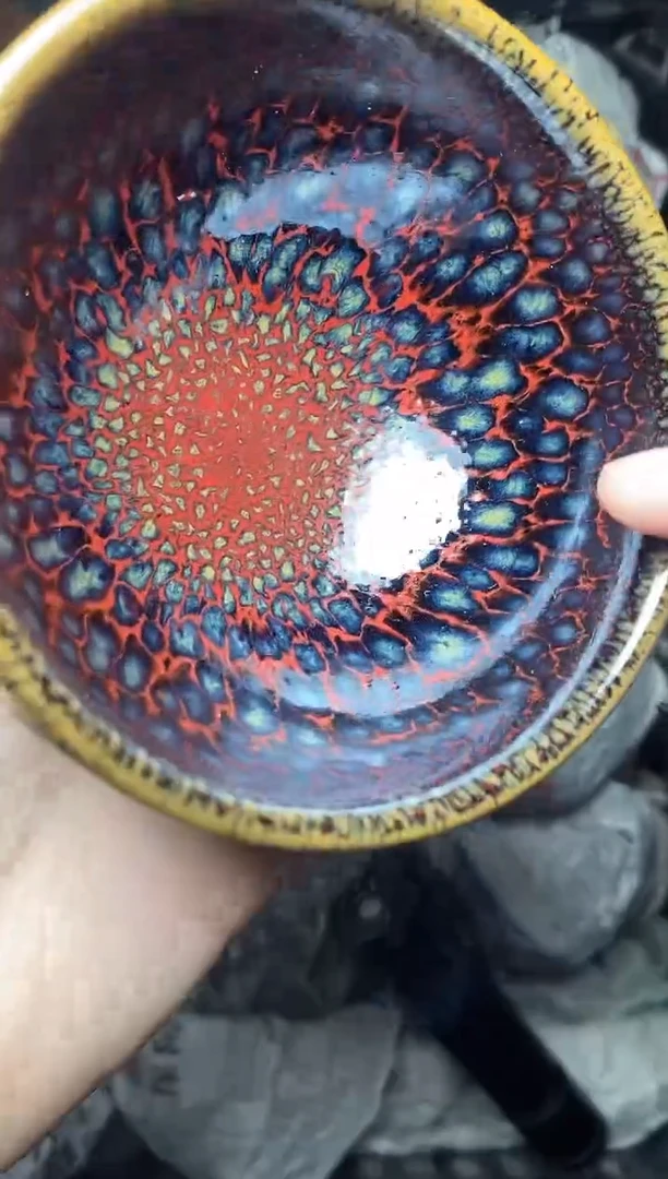 茶盏牛血 鹧鸪 盏三疯建盏茶器