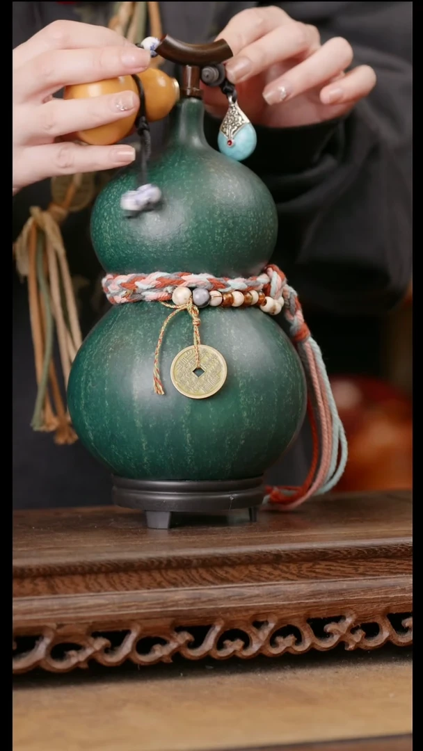 291号精品天然大漆酒葫芦一物一拍~