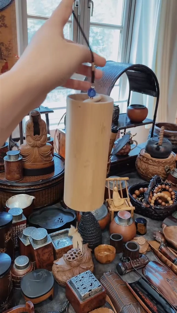 竹制精品款式风铃