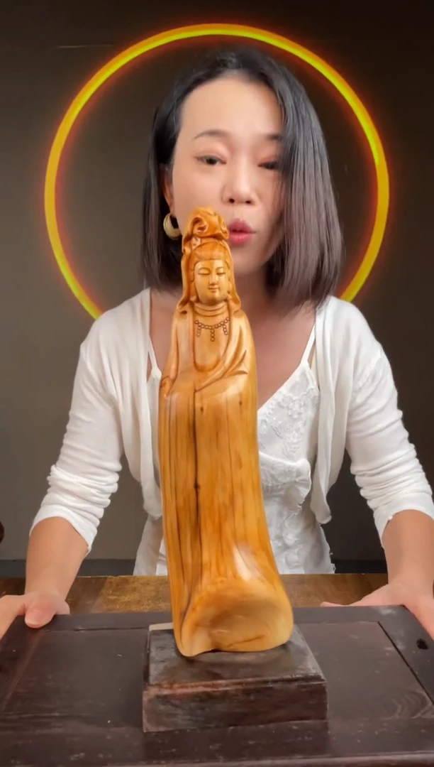 柏木（崖柏）手工摆件,先抢先得! 编号:21