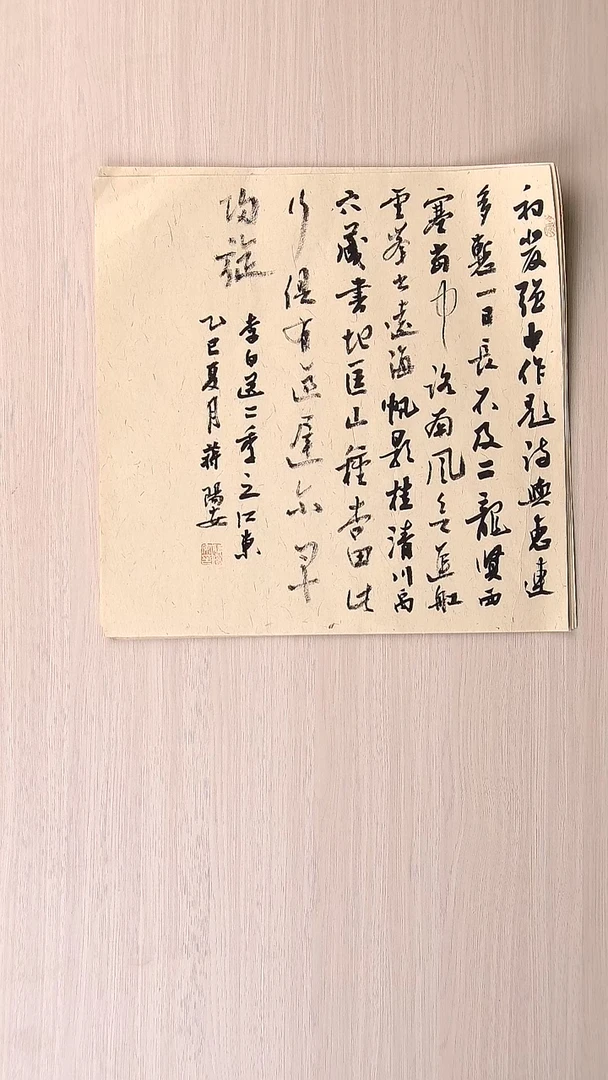 书法蒋阳安 陕西西安34*34