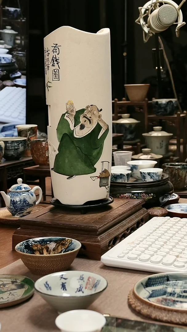 上**莲九希堂茶具作品分享炭炉1个
