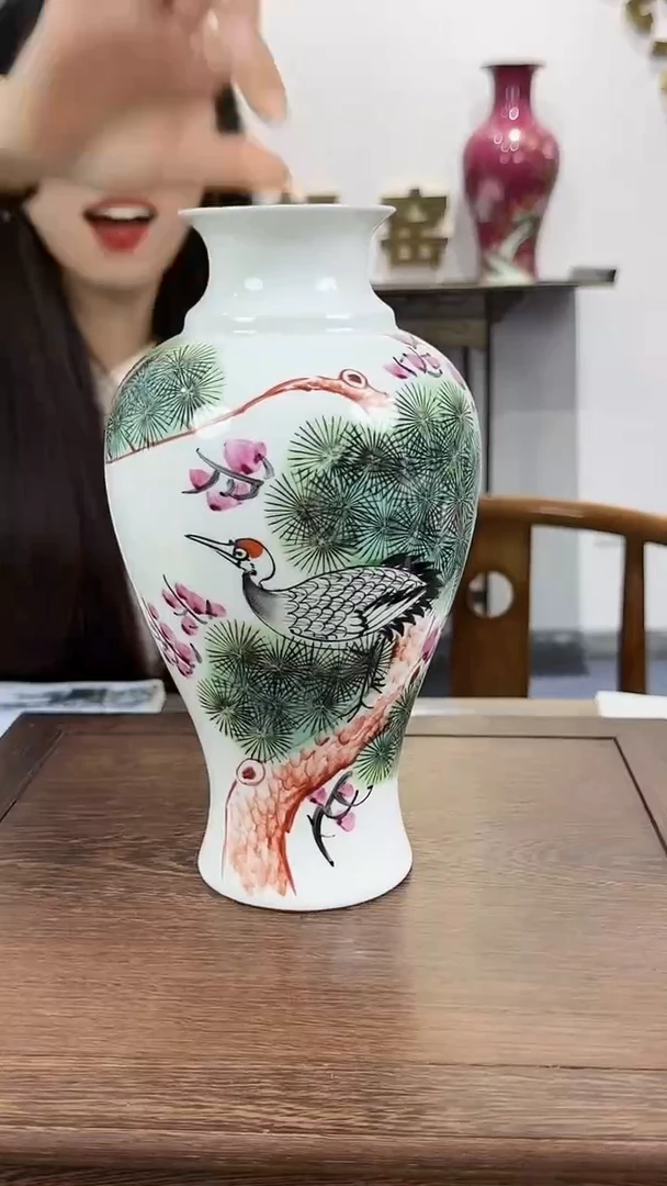 摆件景德镇陶瓷手工手绘