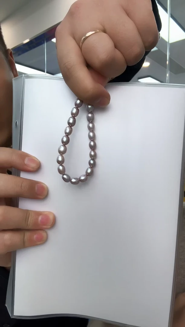 【闪购商品】淡水珍珠手链18K金镶嵌手链
