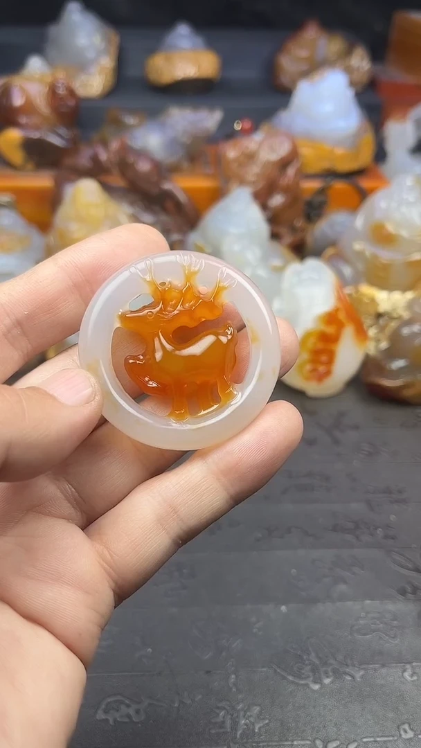 【闪购商品】玛瑙/玉髓吊坠未镶嵌1