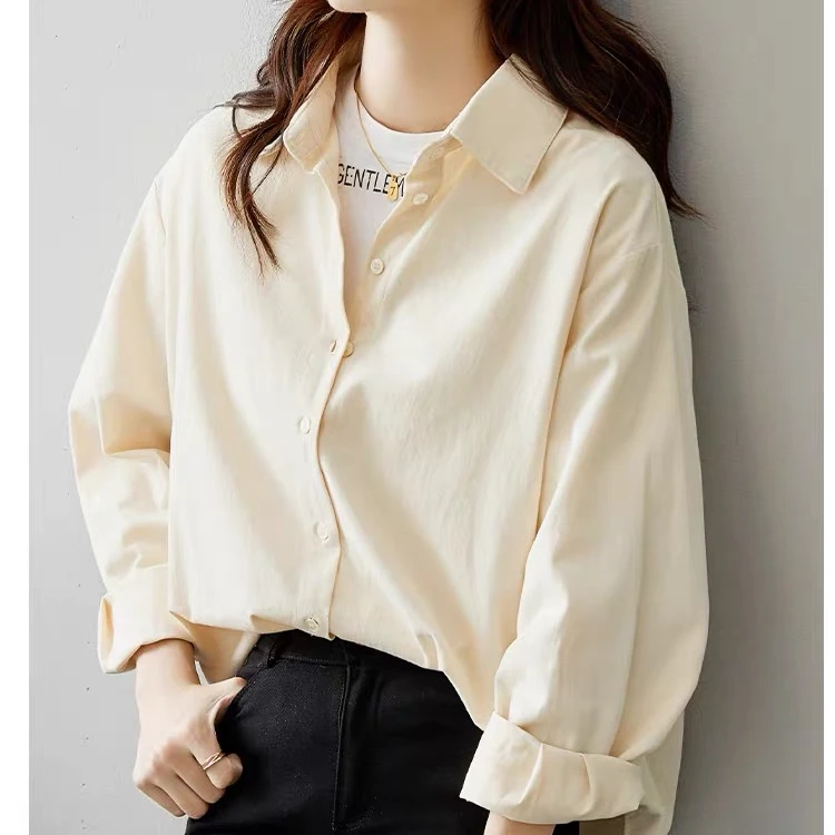 【衬衫】新品女款衬衫秋季时尚百搭韩版衬衣