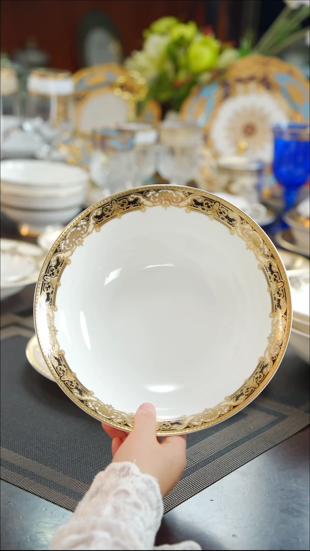 瓷片9英寸汤碗 1个福利款