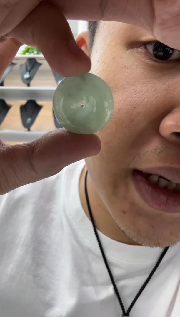 颈饰未镶嵌翡翠天然翡翠A货孤品多样性一件