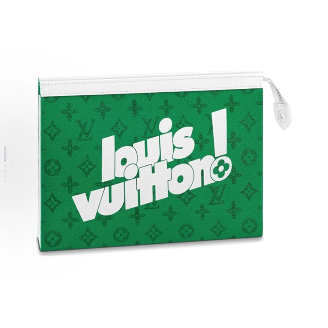 99新 LouisVuitton/路易威登 Lv雪碧洗漱包/W65