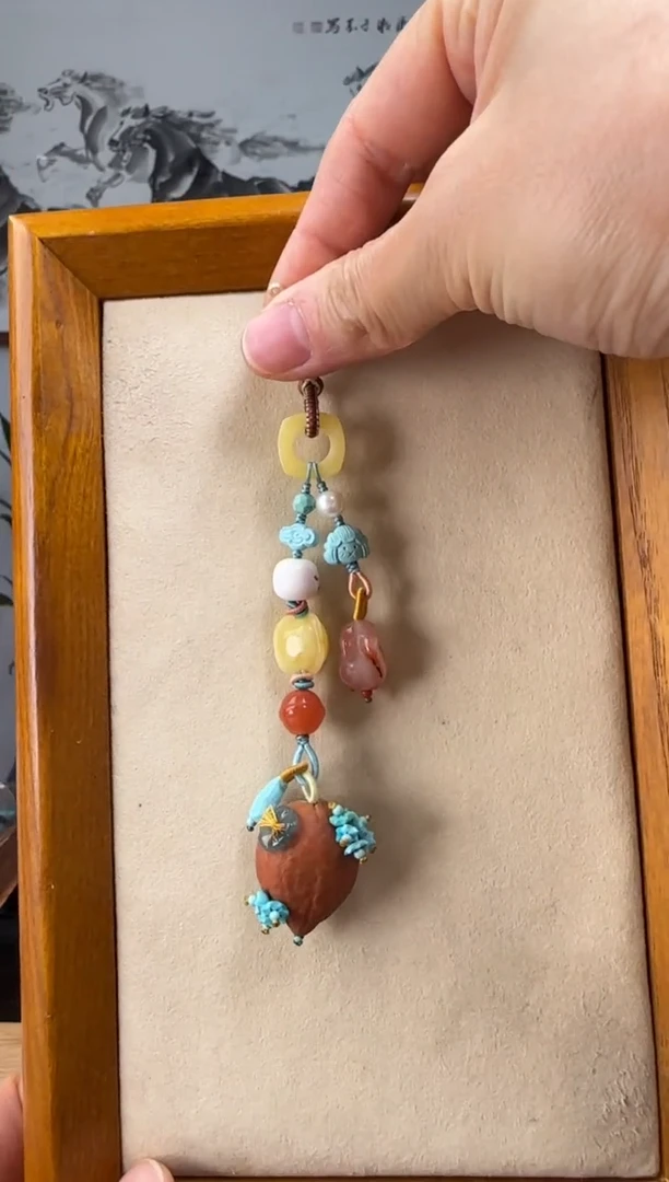 【闪购商品】绿松石挂饰未镶嵌时尚百搭A1446