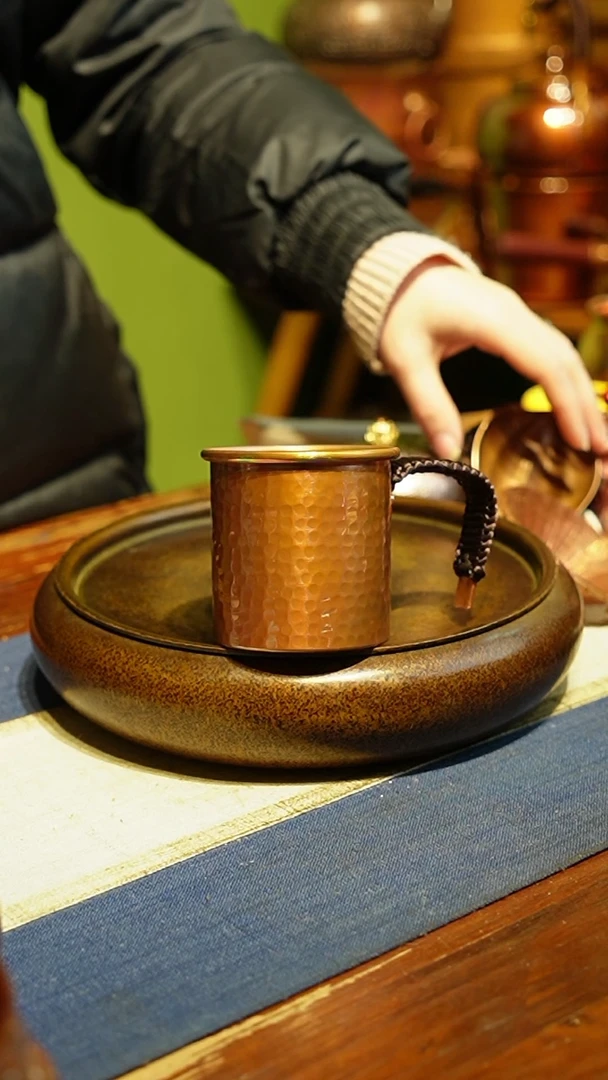 【闪购商品】纯紫铜小号咖啡杯