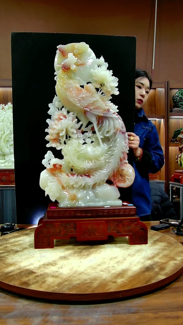 石材火*珀尤精品摆件家居摆件