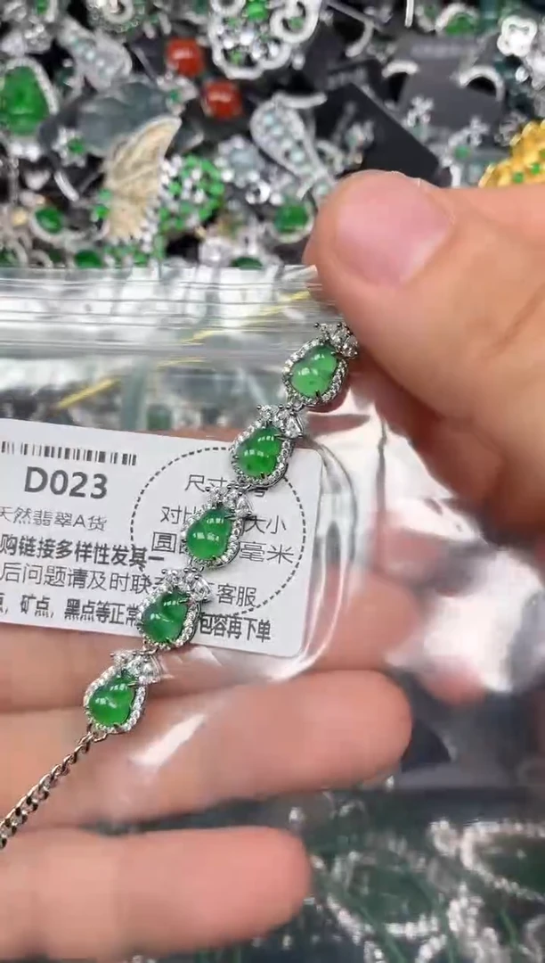 颈饰未镶嵌翡翠D023手链