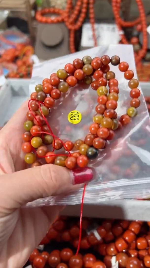 【闪购商品】南红玛瑙手串未镶嵌7+