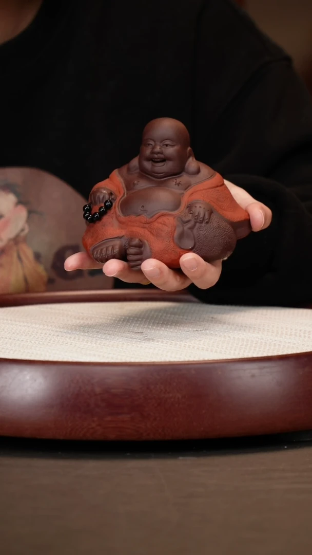 【闪购商品】紫砂茶壶紫泥弥勒
