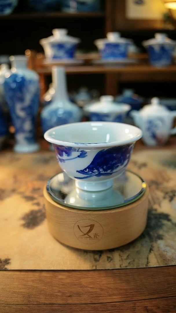 16景德镇手工手绘茶具