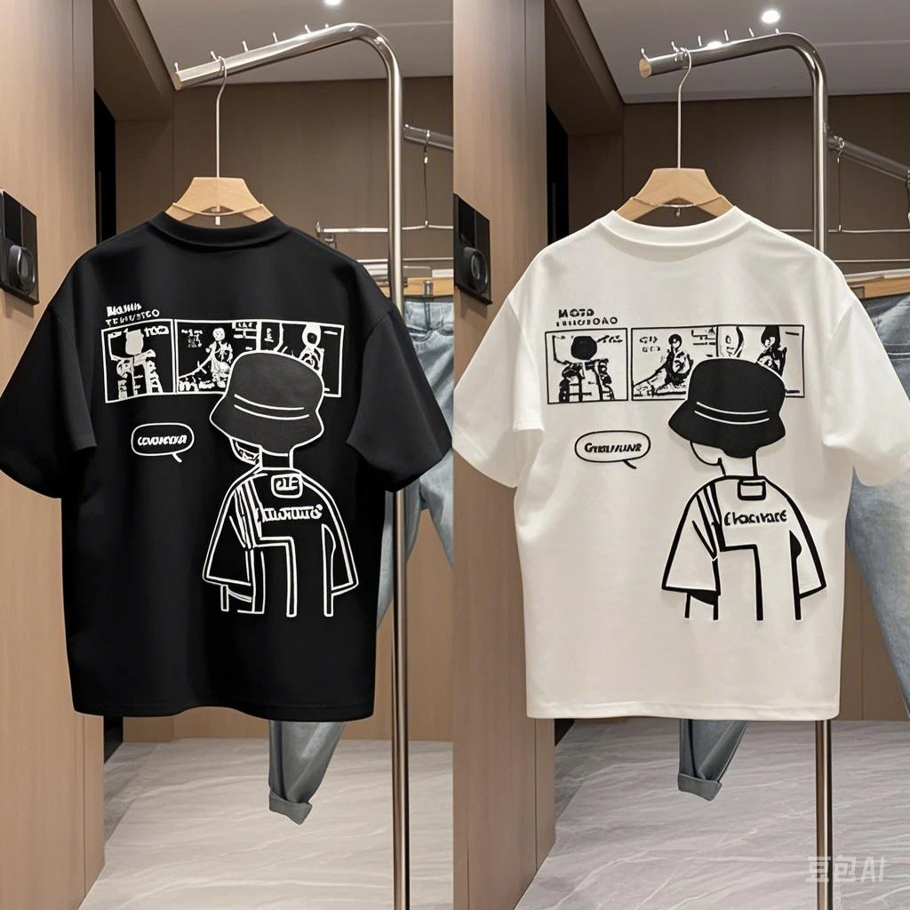 【100%纯棉】男童纯棉短袖T恤上衣夏季中大童夏款男孩半袖宽松潮流