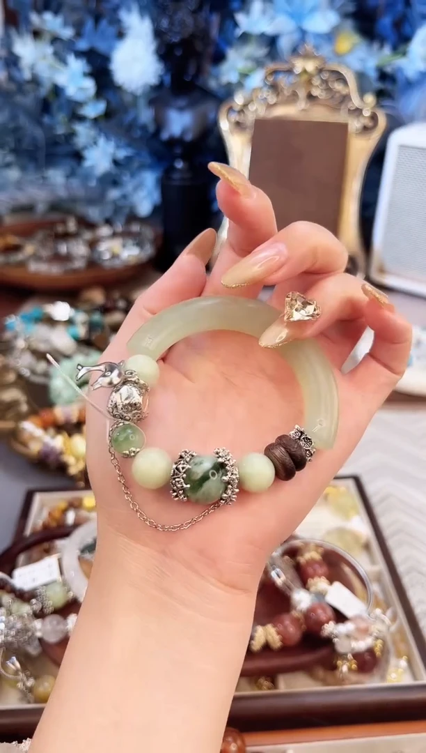 【闪购商品】水晶手串未镶嵌柚子原创水晶