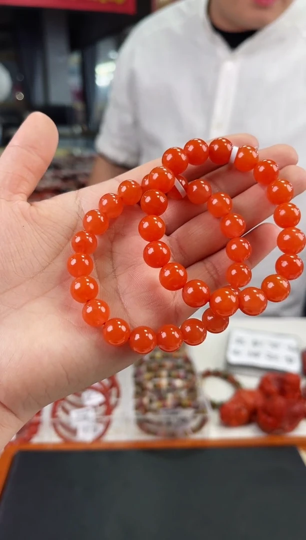 【闪购商品】南红玛瑙滴水洞手串10+未镶嵌（多样式发其一）