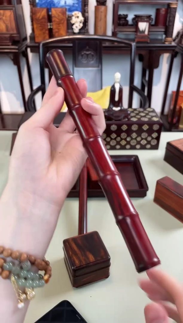 紫檀木类成套家具香桶