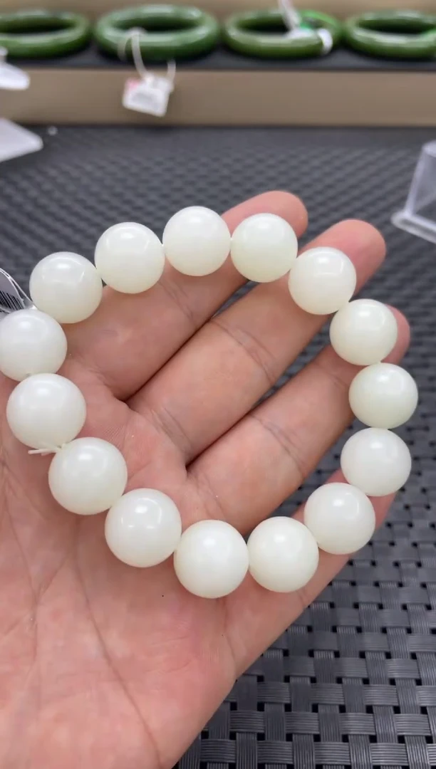 未镶嵌手串和田玉（多样性发一件）S1806